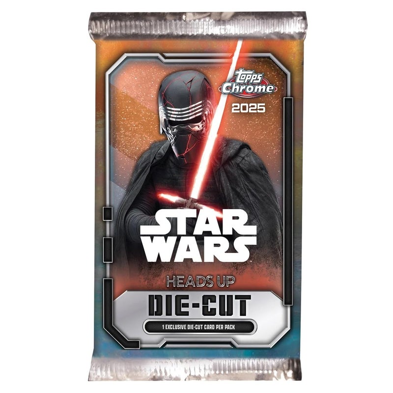 Topps 2025 Topps Chrome Star Wars SuperBox Trading Card Box - Image 3